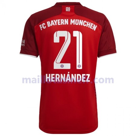 Maillot de Foot FC Bayern Munich Lucas Hernandez 21 Domicile 2021-22